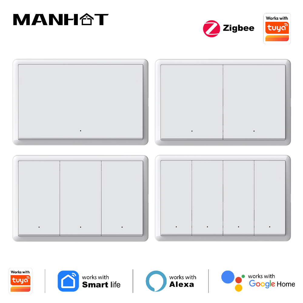 Smart Home Internet - Interruttore intelligente Manhot Zigbee senza filo