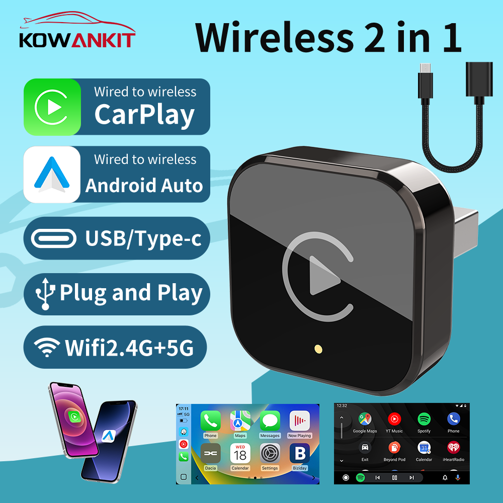 Wifi Smart Plug - Adattatore wireless Carplay Android Auto 2