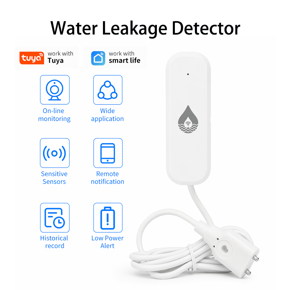 Wifi Water Sensor - Sensore di Allarme Perdite d'Acqua YFK