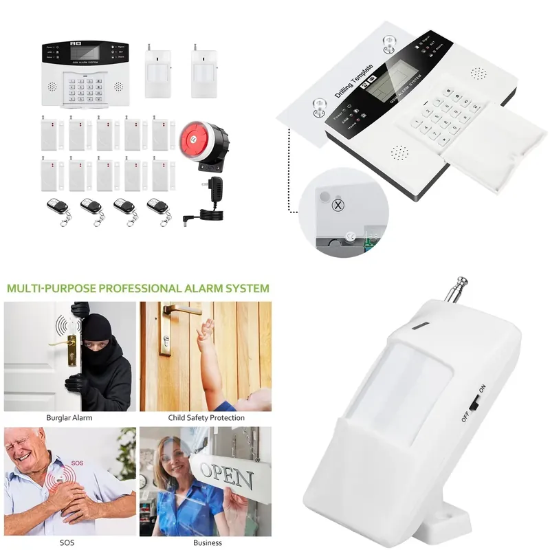 Smart Home System - Kit Antifurto per Casa con Chiamata