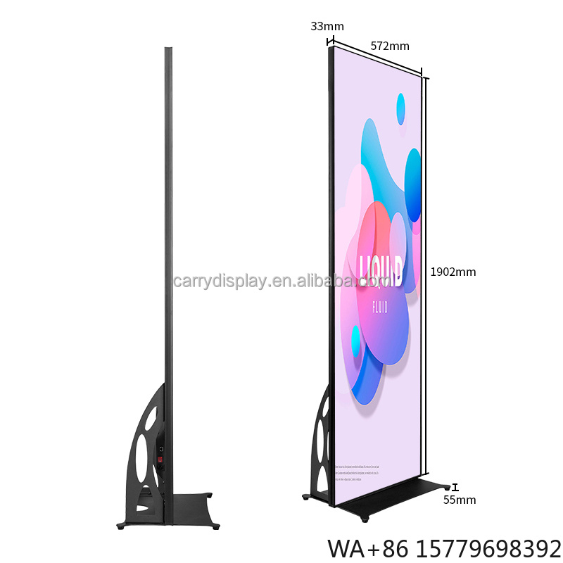 Smart Home Decor - Poster Digitale LED Mobile da Esterno