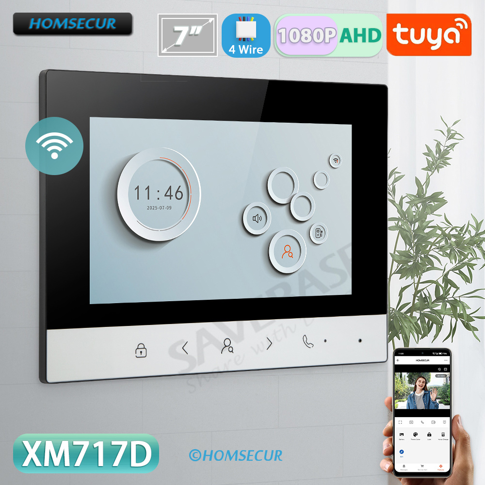 Smart Home Blog - Monitor Interno WIFI Tuya Smart con