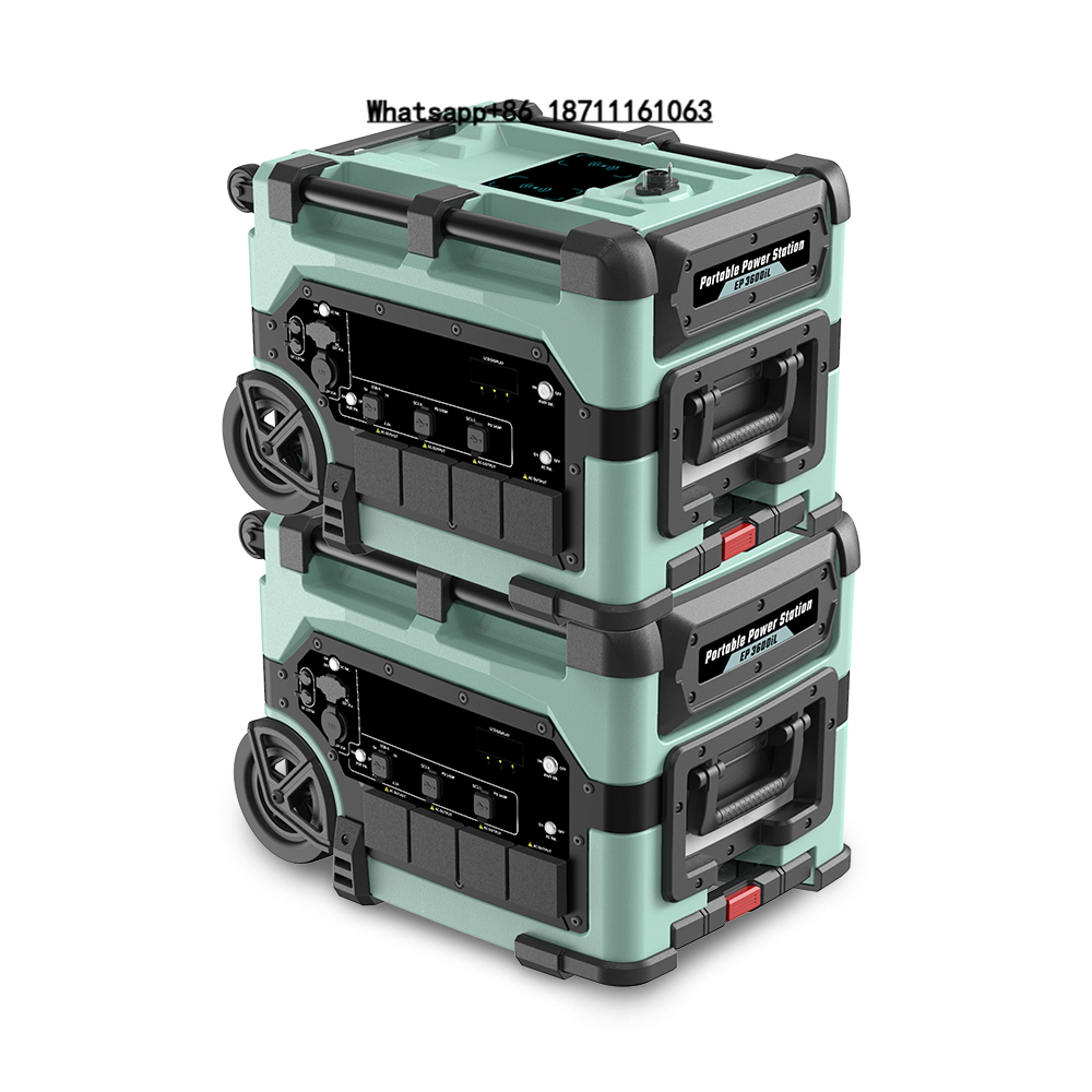 Smart Home System - Stazione di Alimentazione Portatile 7680Wh con