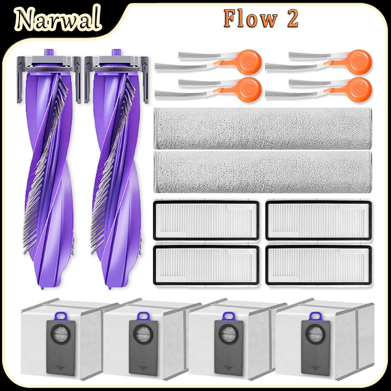 Robot Vacuum - Accessori per Robot Aspirapolvere Narwal Flow