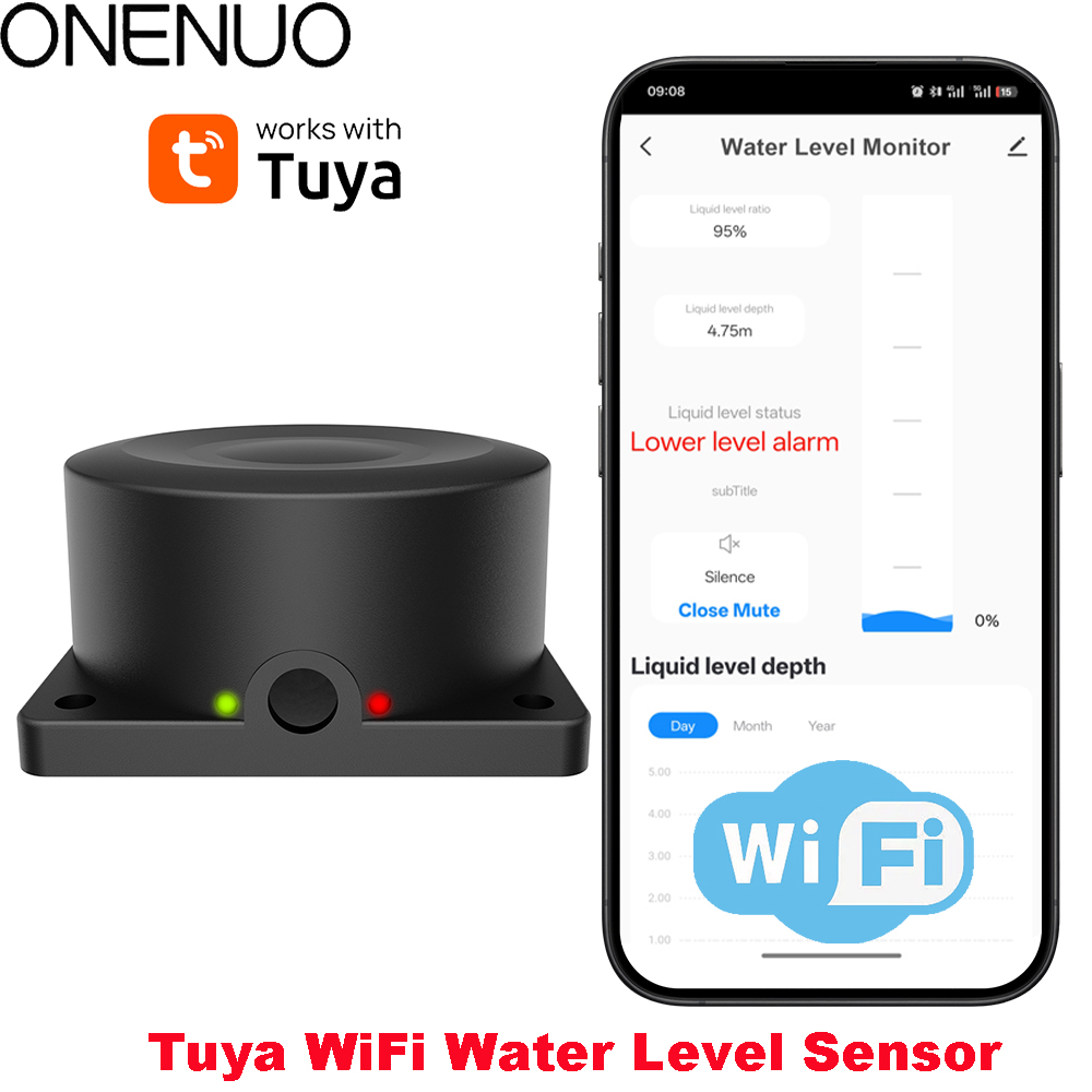 Wifi Water Sensor - ONENUO Sensore di livello del liquido