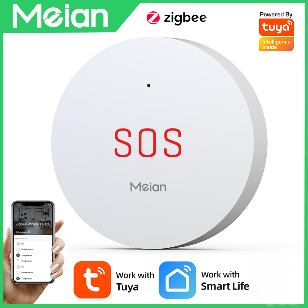Smart Home Website - Zigbee Tuya SOS pulsante di emergenza