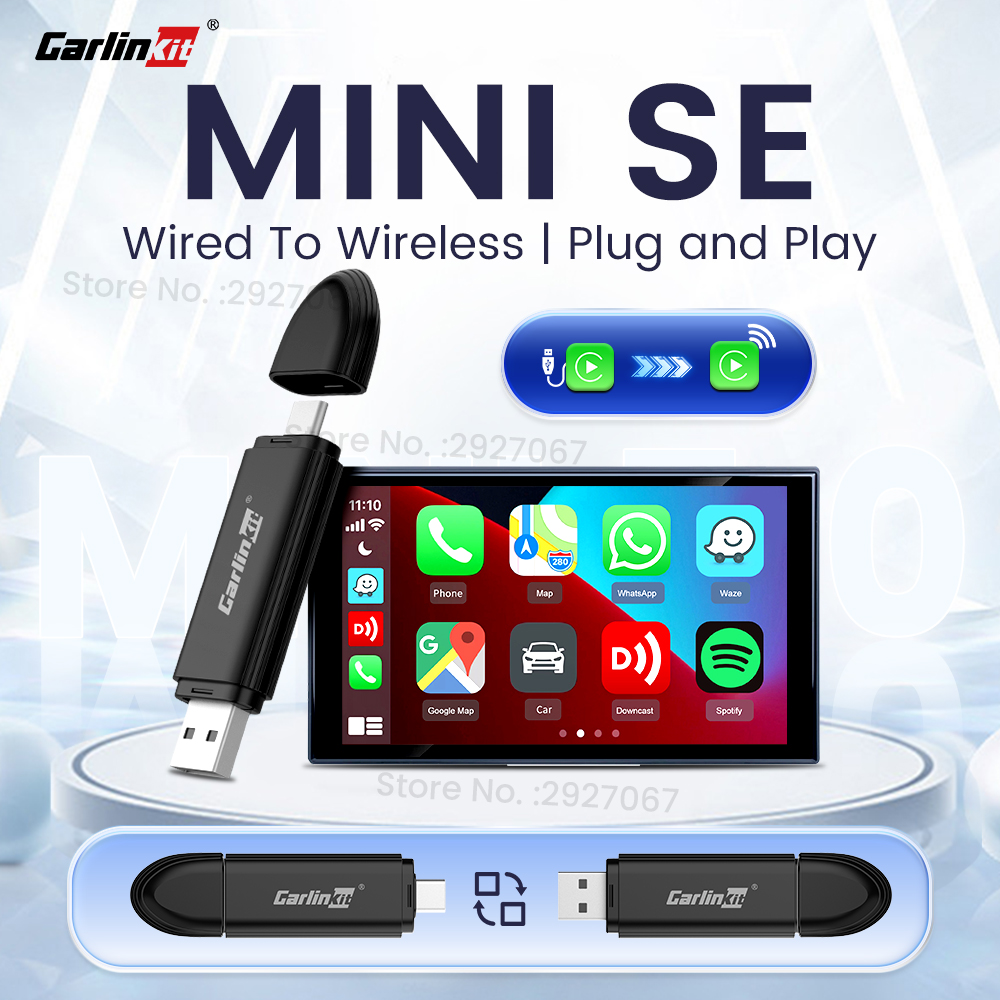Wifi Smart Plug - CarlinKit MINI 5.0 Pro Adattatore CarPlay