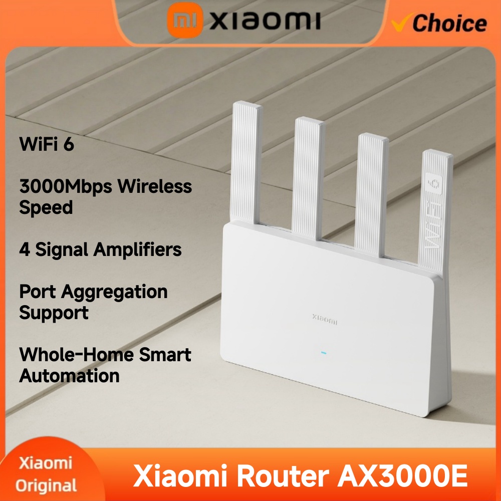 Smart Home Future - Router WiFi 6 Xiaomi AX3000E, Velocità