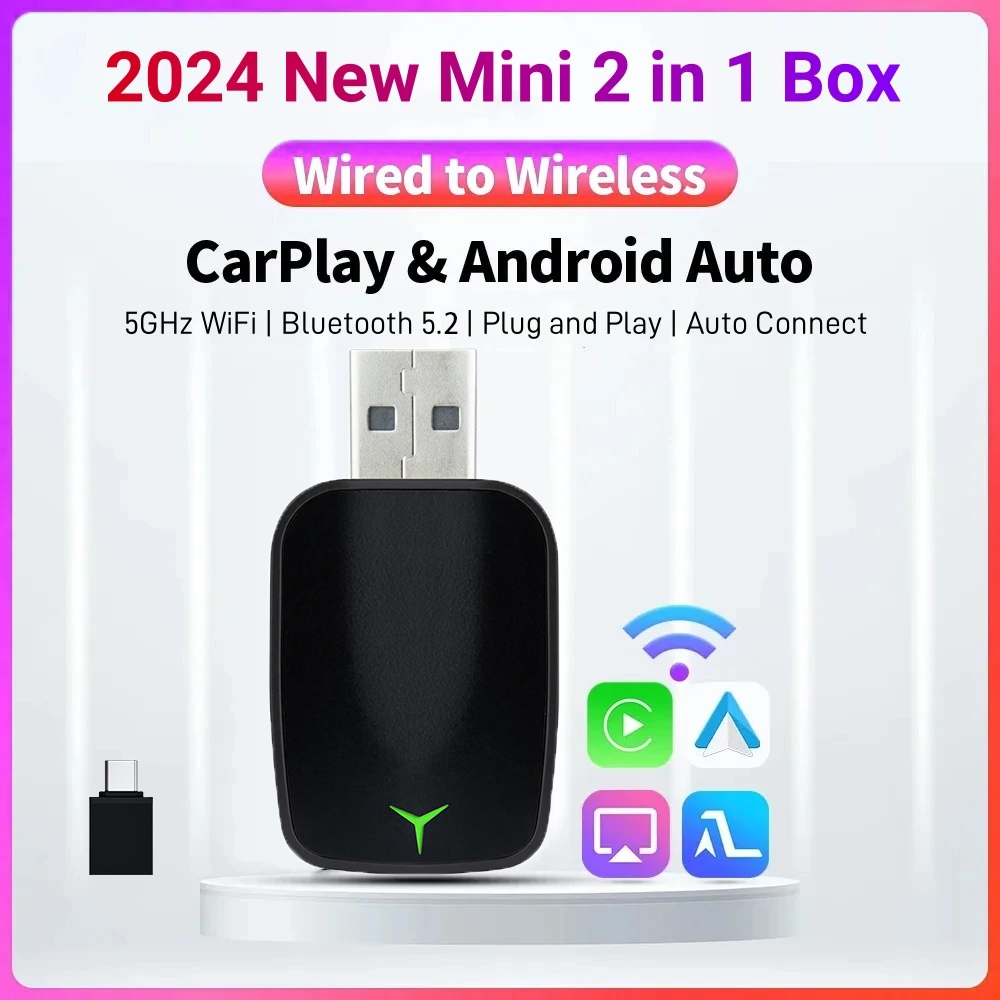 Wifi Smart Plug - Nuovo Wired A Wireless Carplay Android
