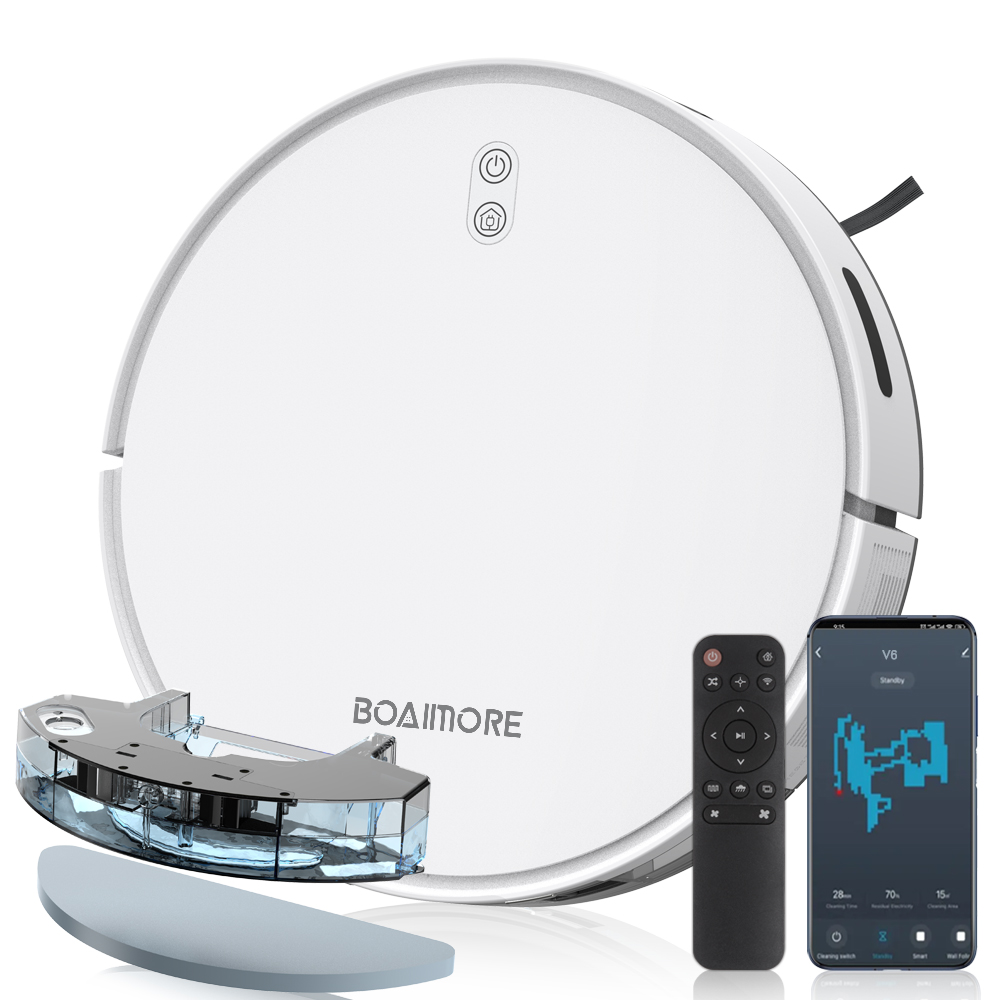 Smart Home Internet - Robot Aspirapolvere Combo Mop con 6500PA