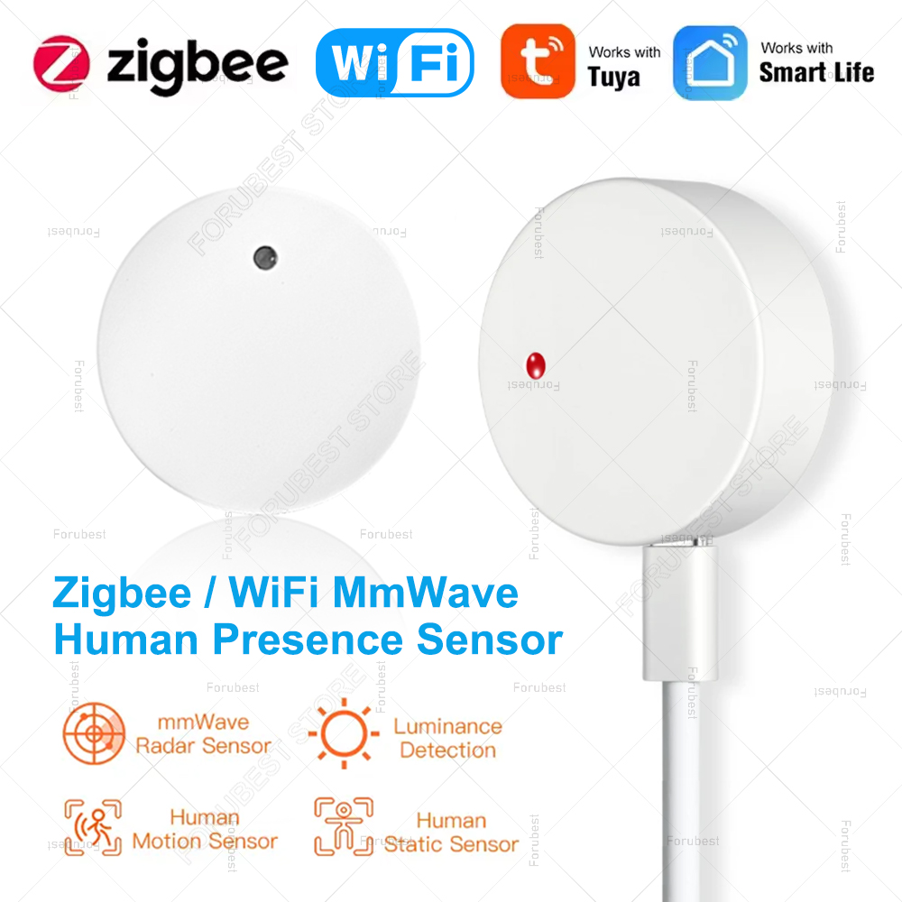Smart Home Website - ZigBee Wifi MmWave Presenza Umana Sensore