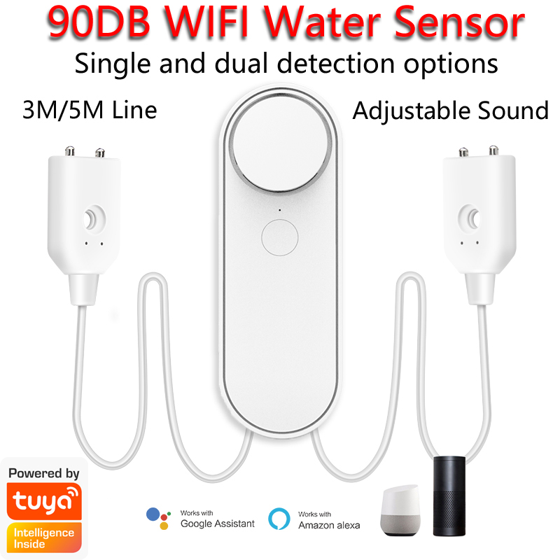 Wifi Water Sensor - 3M/5M WiFi Rilevatore di Perdite D'acqua