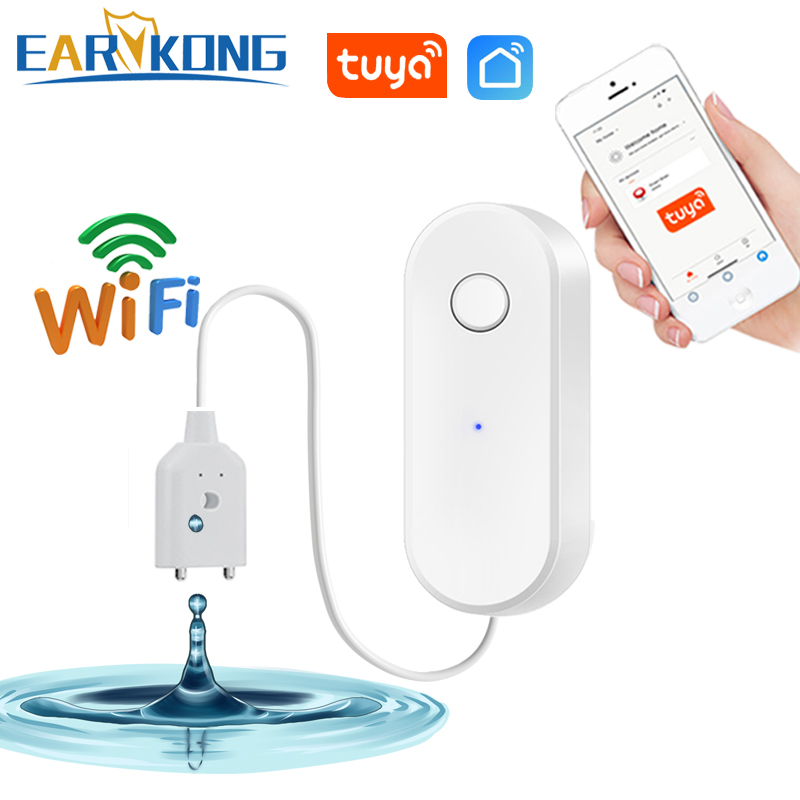 Wifi Water Sensor - EARYKONG Tuya WiFi sensore di perdite