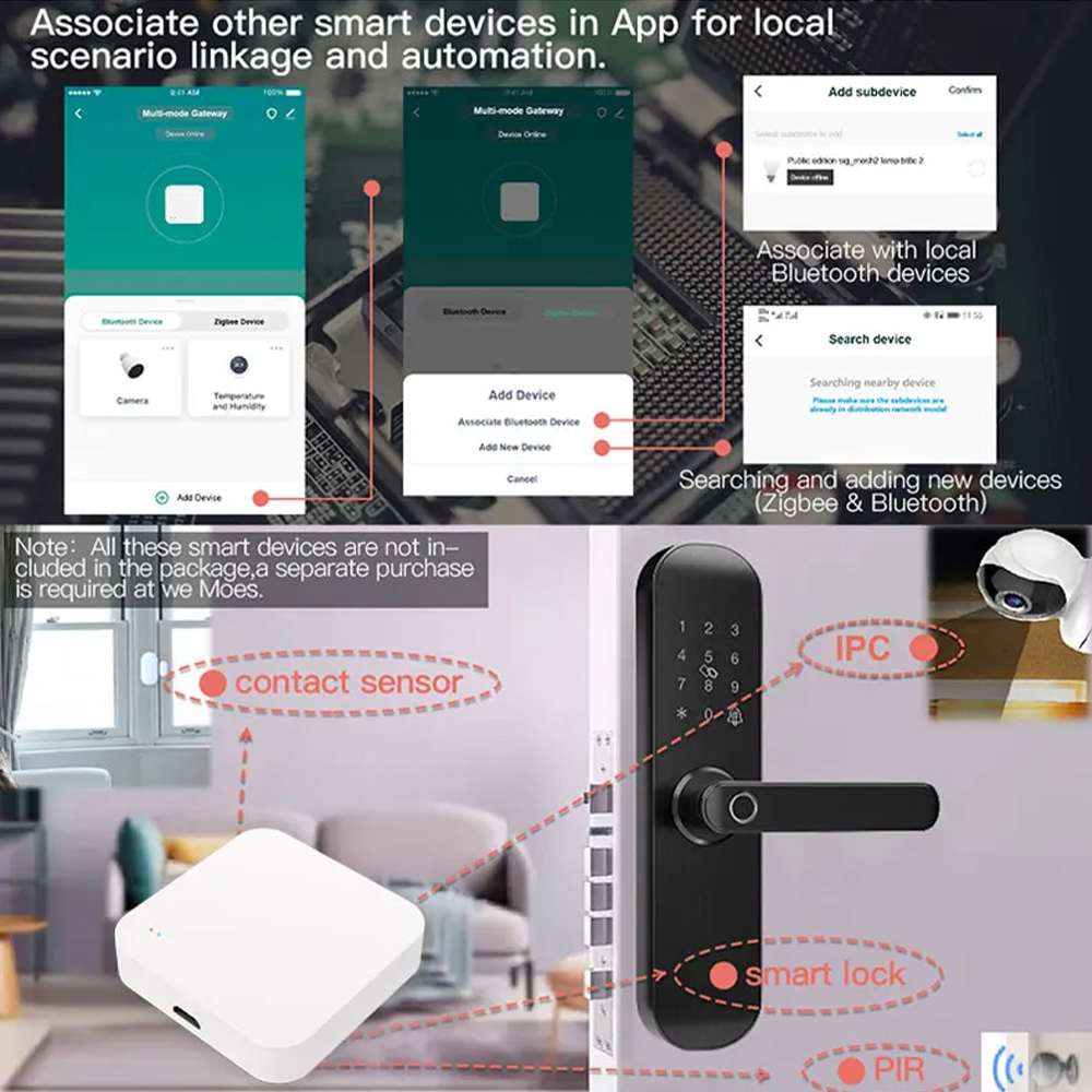 Tuya Zigbee Bluetooth Hub gate - Smart Home Website recensione e prezzo