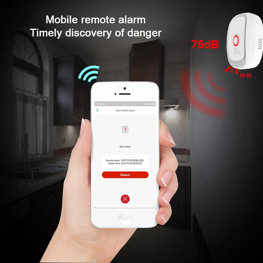 Sensore di Gas Combustibile HE - Smart Home System recensione e prezzo