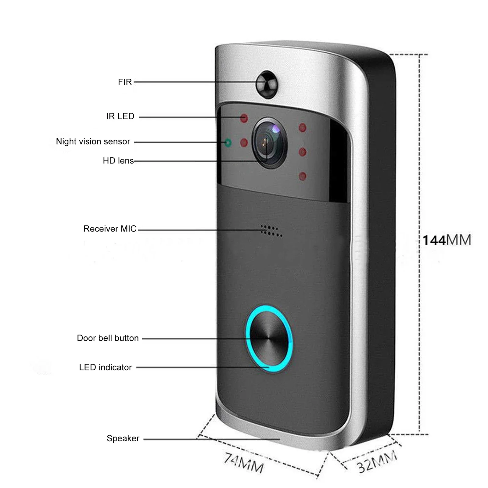 2026 NUOVO V5 Videocitofono Ca - Smart Home Cctv recensione e prezzo
