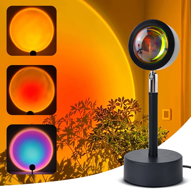 Smart LED Sunset Lamp Colorful - Smart Home Decor recensione e prezzo