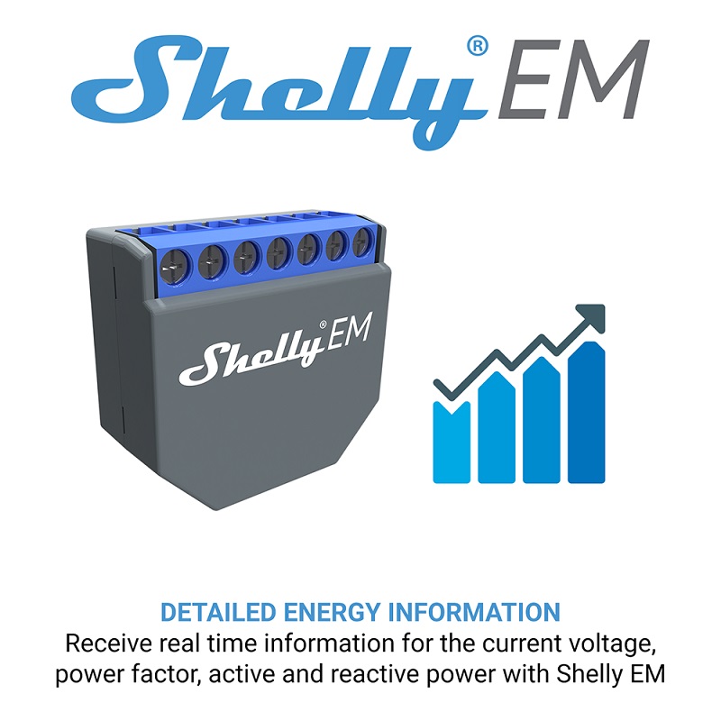 SHELLY EM Interruttore Intelli - Smart Home Wifi recensione e prezzo