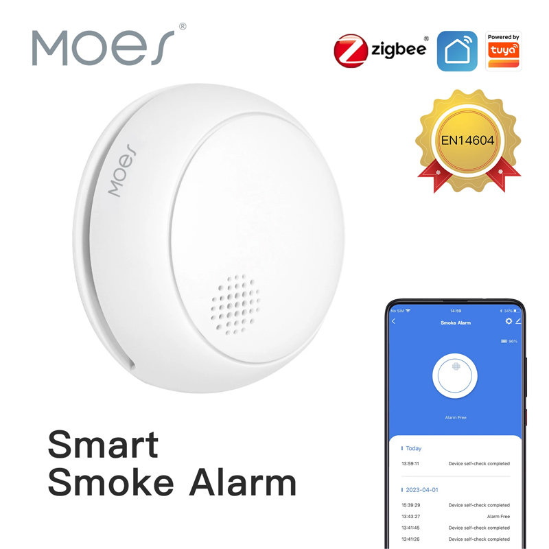 Rilevatore di Fumo Wireless In - Smart Home Moes recensione e prezzo