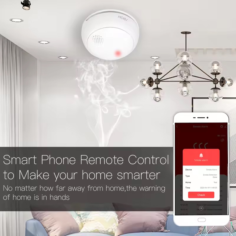 Rilevatore di Fumo Wireless In - Smart Home Moes recensione e prezzo