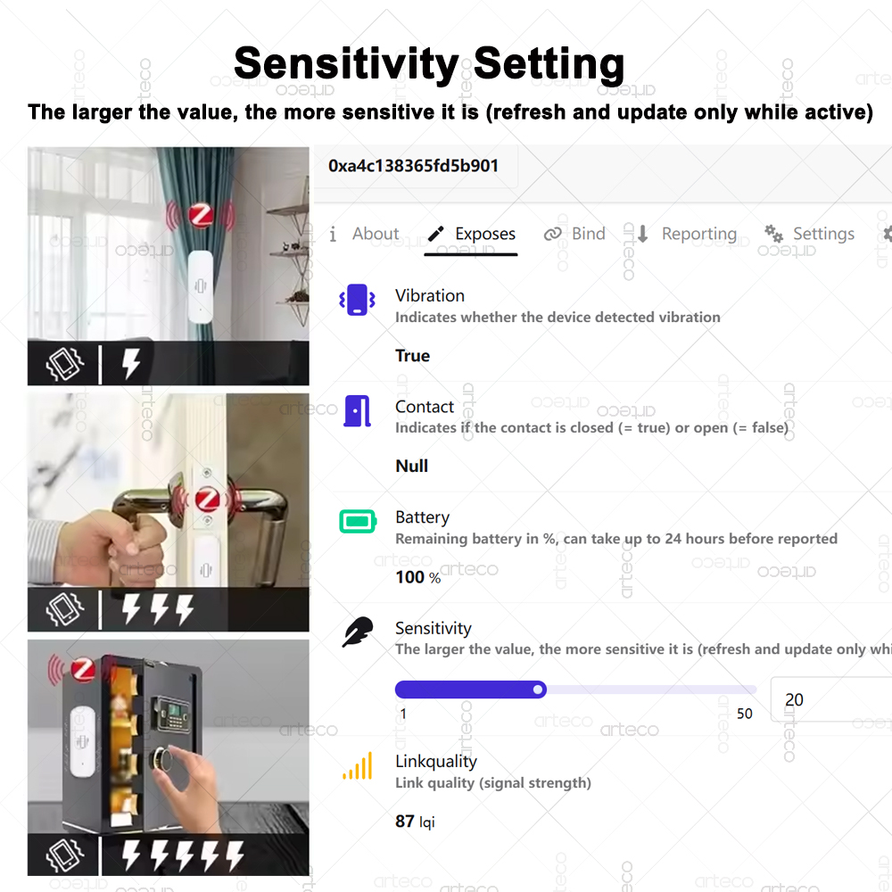 Smart ZigBee 3.0 Sensore di vi - Smart Home Blog recensione e prezzo