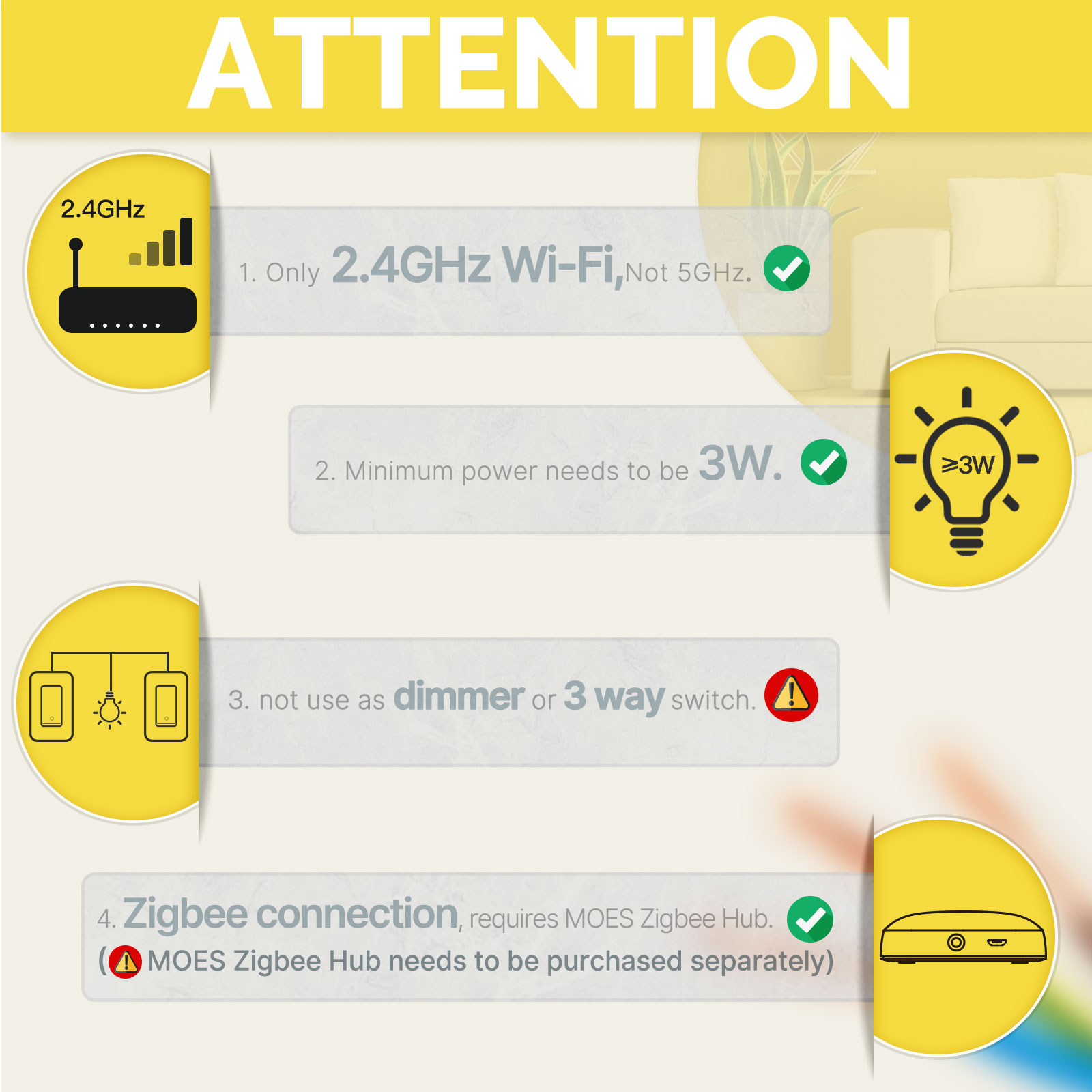 Interruttore Intelligente Zigb - Smart Home Moes recensione e prezzo