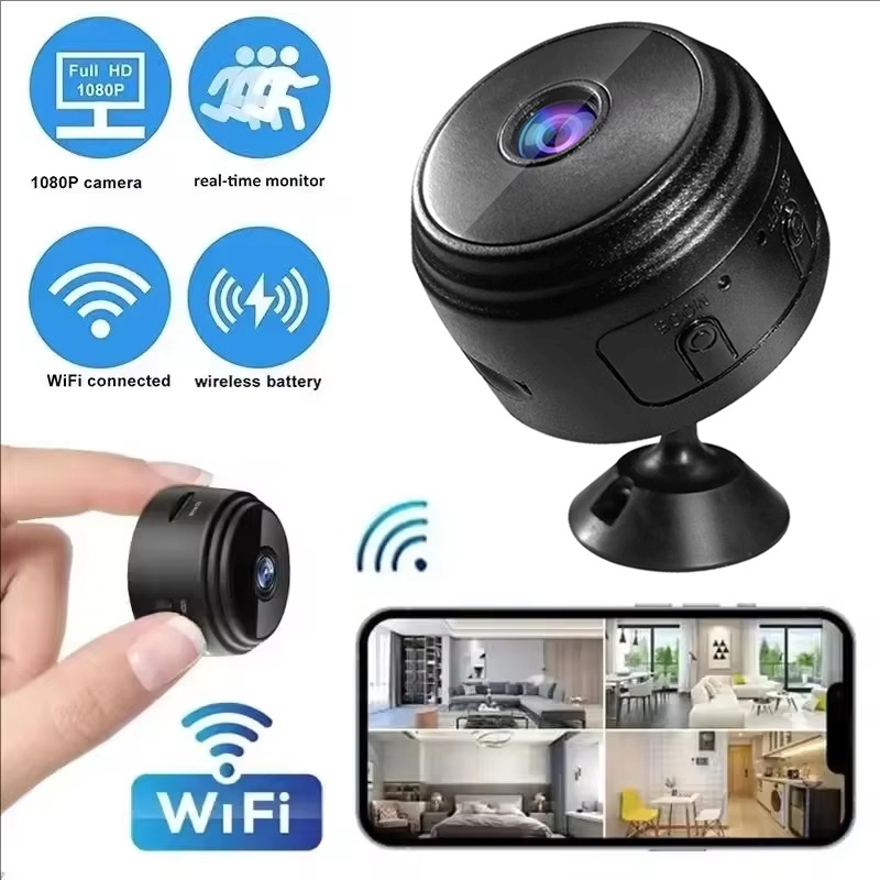 Mini Telecamere A9 1080P WiFi, - Smart Home Cctv recensione e prezzo