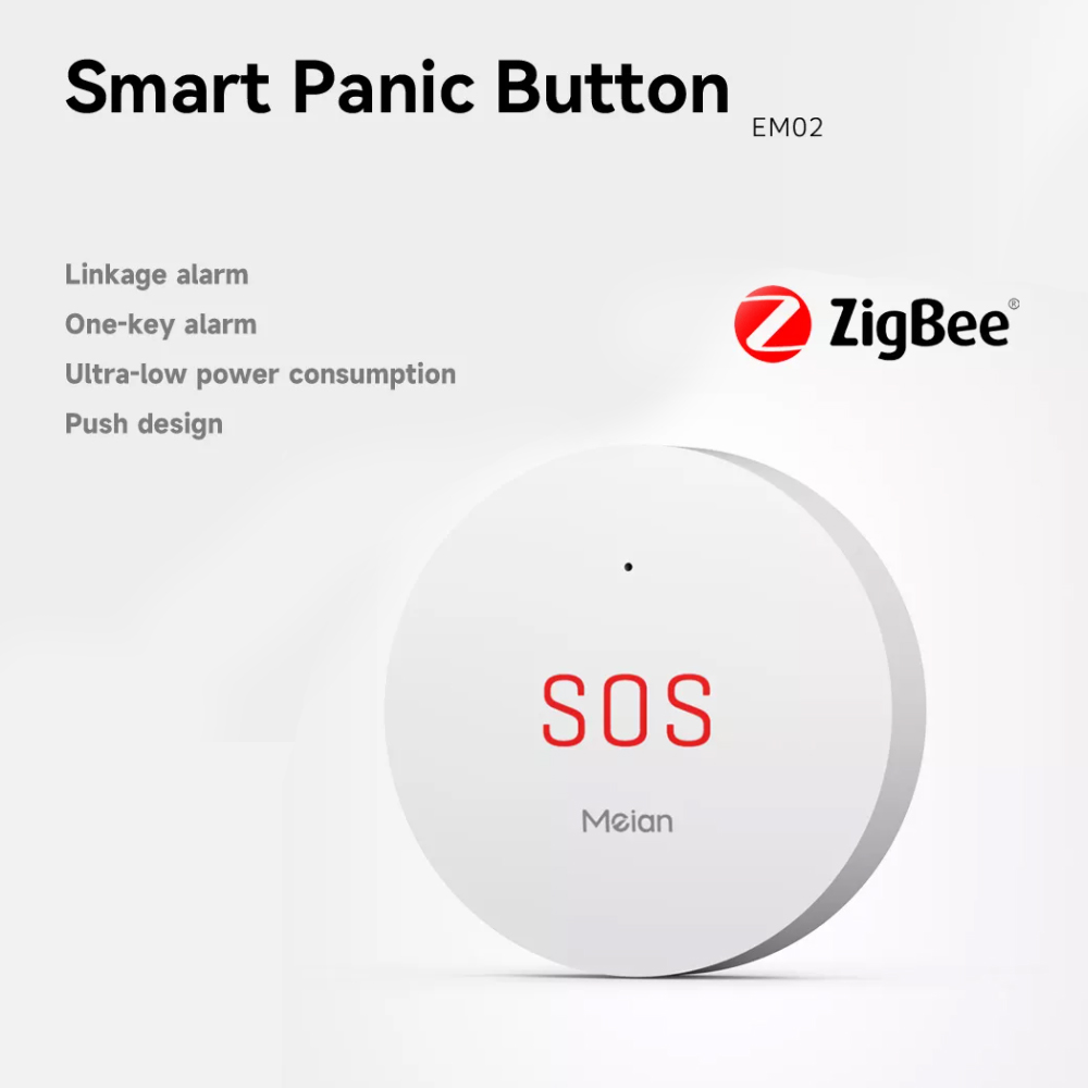 Zigbee Tuya SOS pulsante di em - Smart Home Website recensione e prezzo