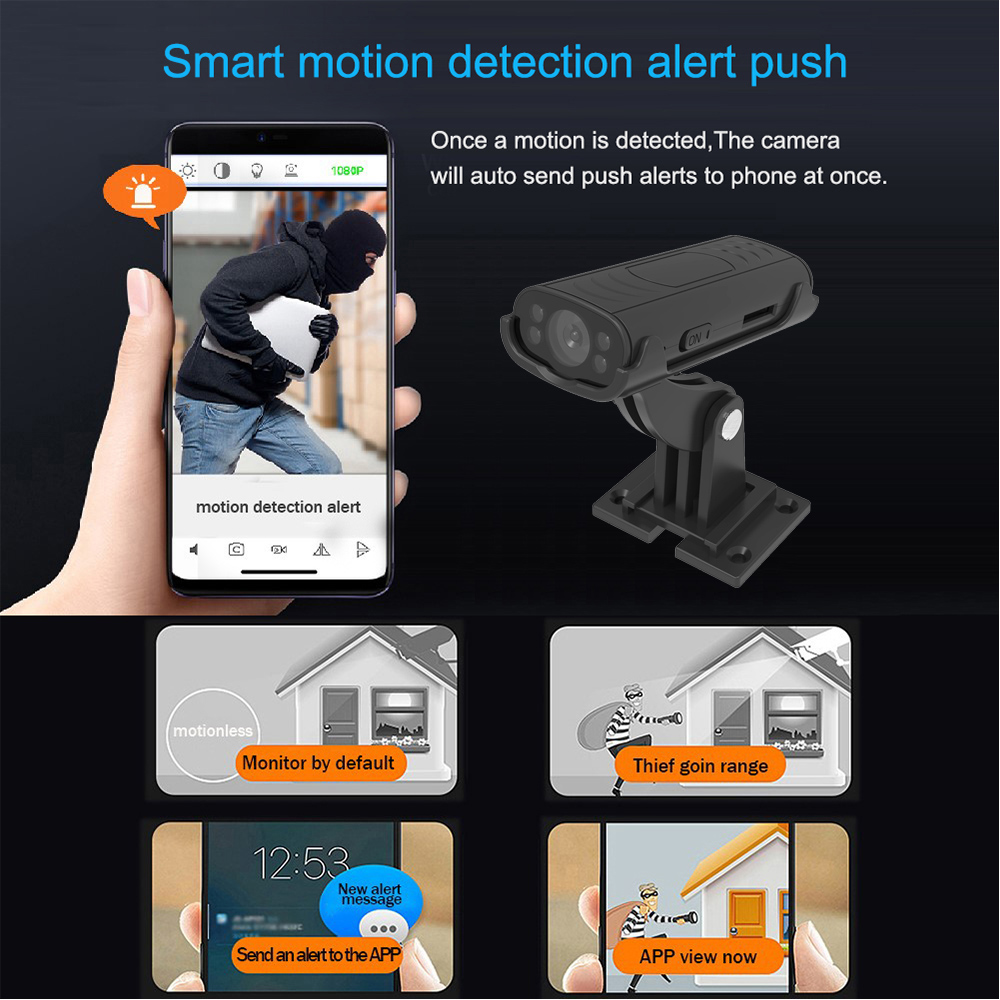 Mini Telecamera di Sicurezza W - Smart Home Cctv recensione e prezzo