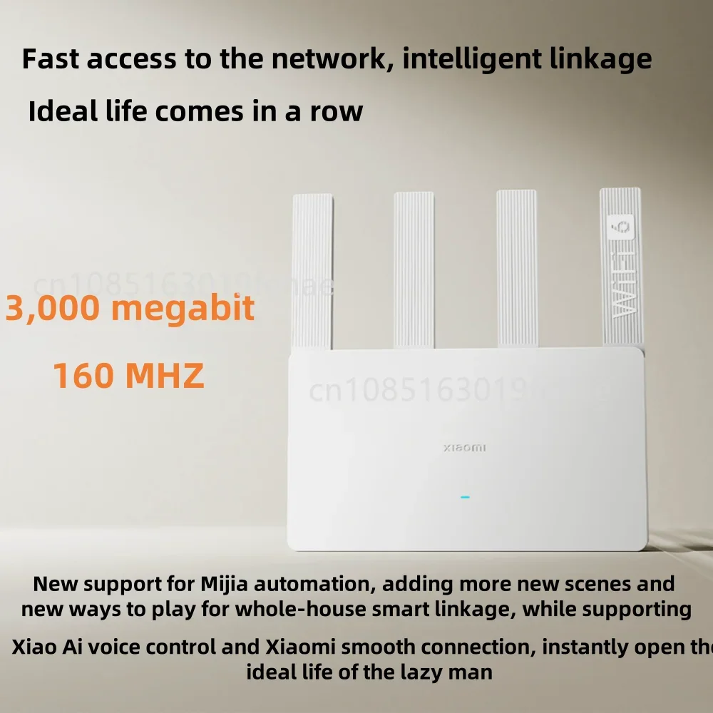 Router WiFi 6 Xiaomi AX3000E,  - Smart Home Future recensione e prezzo
