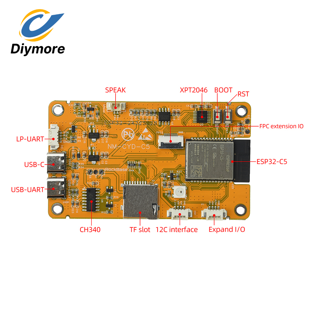 ESP32-C5 Schermo Touch LCD da  - Smart Home Website recensione e prezzo