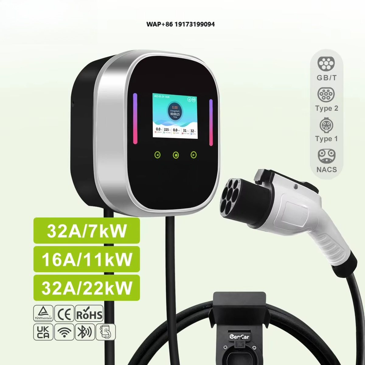 Caricatore EV Intelligente da  - Smart Home Wifi recensione e prezzo