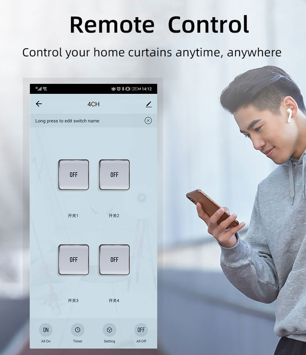 Modulo Relè Zigbee Tuya 4CH US - Smart Home Gateway recensione e prezzo