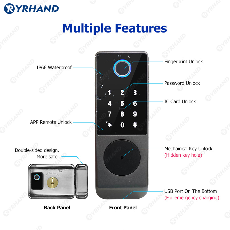 Tuya Smart lock impermeabile W - Smart Home Website recensione e prezzo